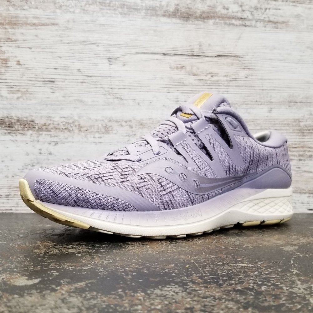 Womens Saucony Ride ISO Running Shoes SZ 10.5 Used